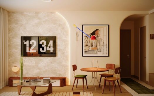 Compass One: 2-Bedrooms Apartment (L19.02)